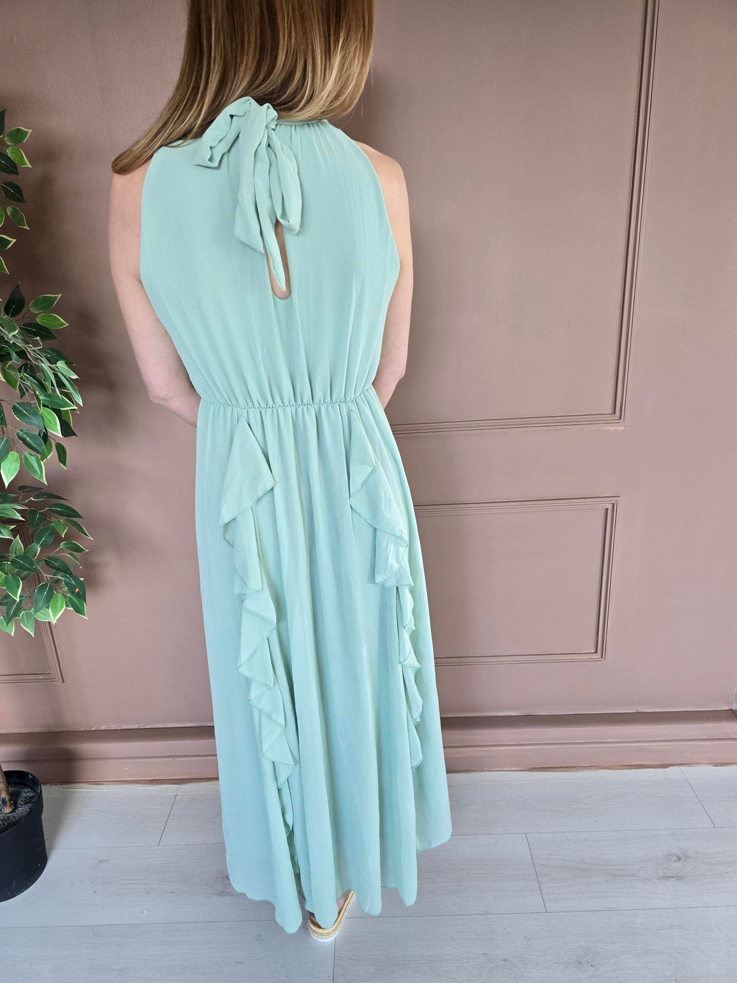 Robe Longue à Volants — 8 Couleurs — Tailles S/M/L — Élégante & Fluide La Chica