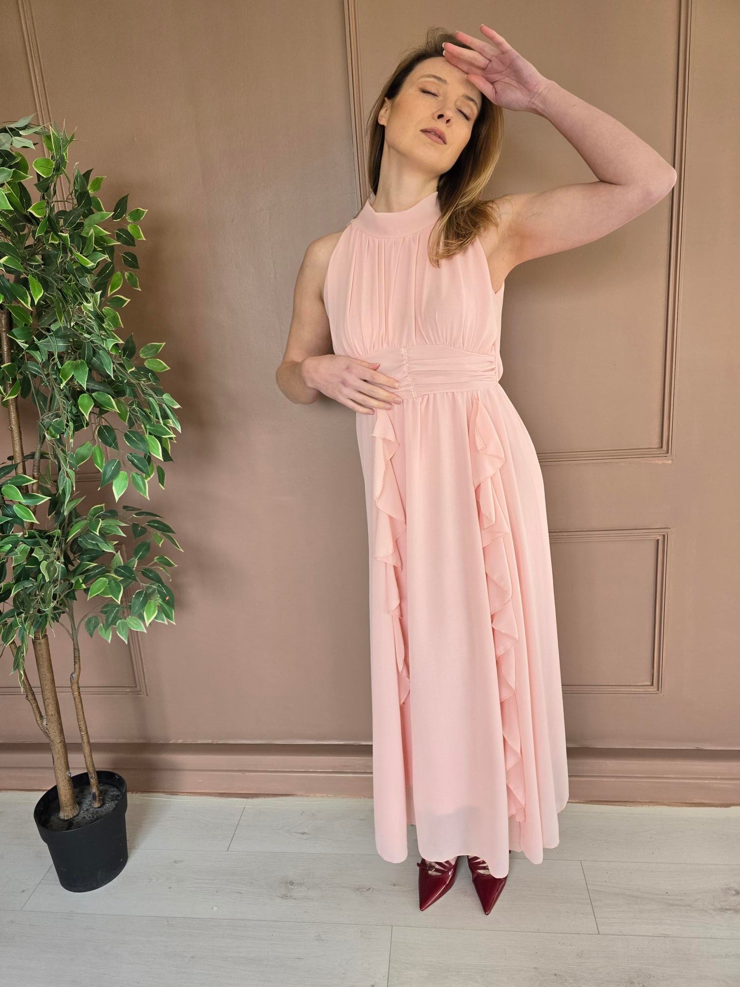 Robe Longue à Volants — 8 Couleurs — Tailles S/M/L — Élégante & Fluide La Chica