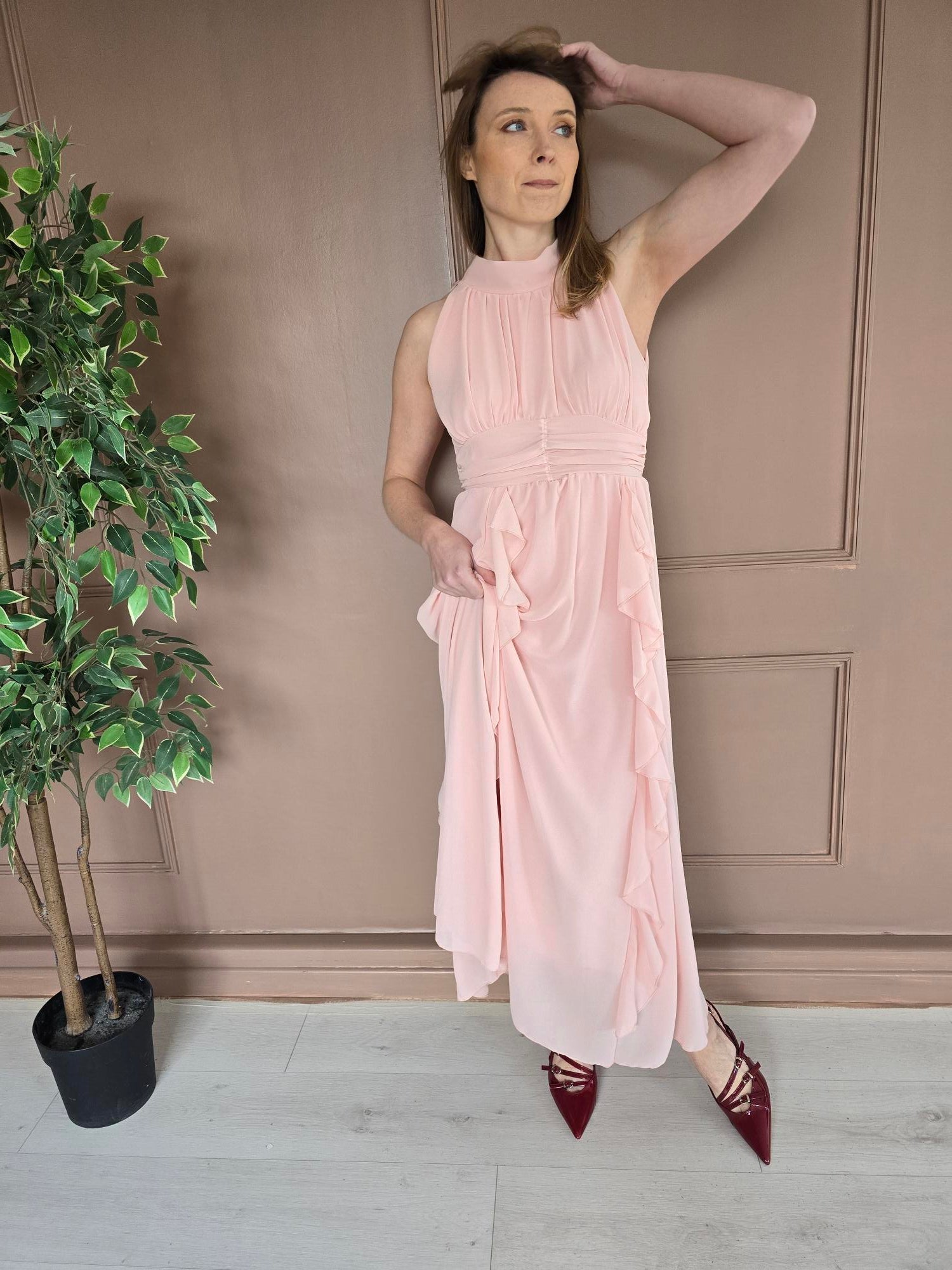 Robe Longue à Volants — 8 Couleurs — Tailles S/M/L — Élégante & Fluide La Chica