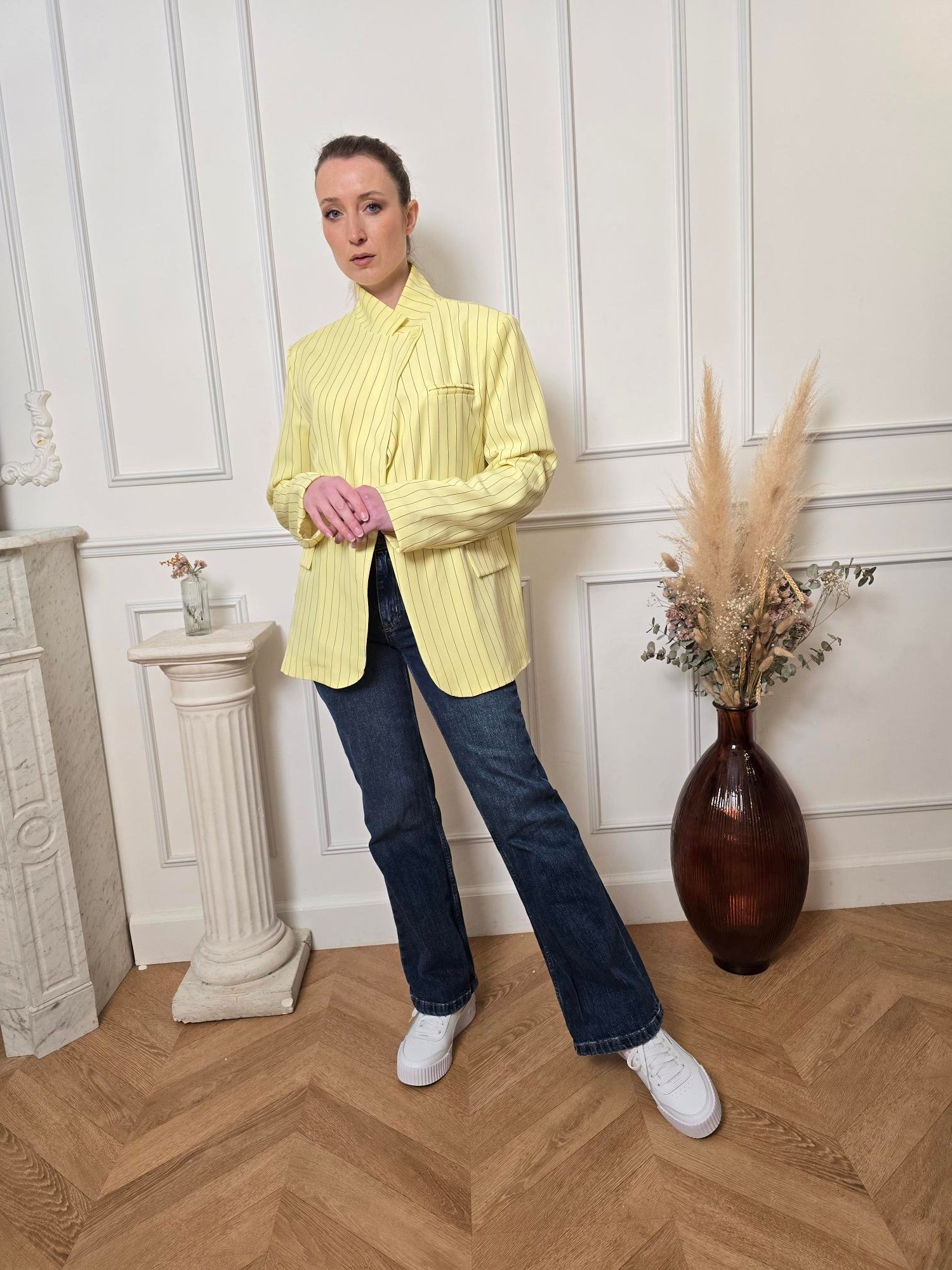 Blazer jaune femme – La Chica