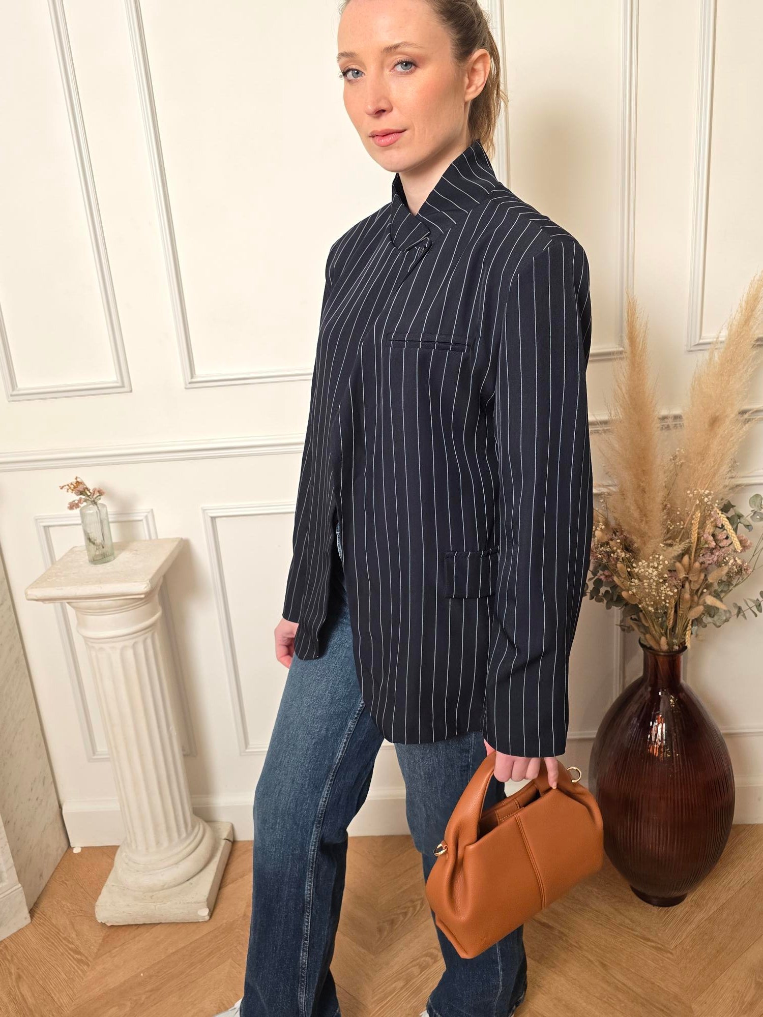 Blazer noir détail – La Chica