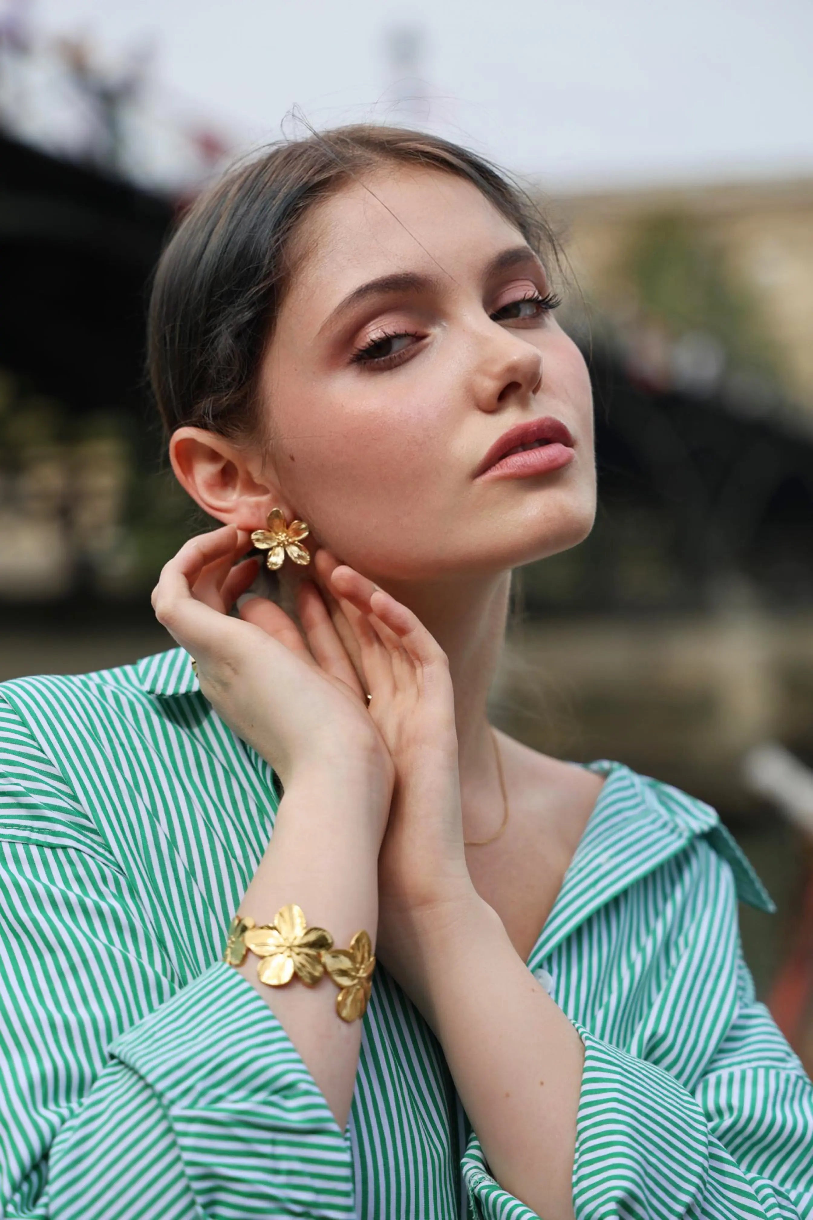 BOUCLES D'OREILLES FLEUR La Chica