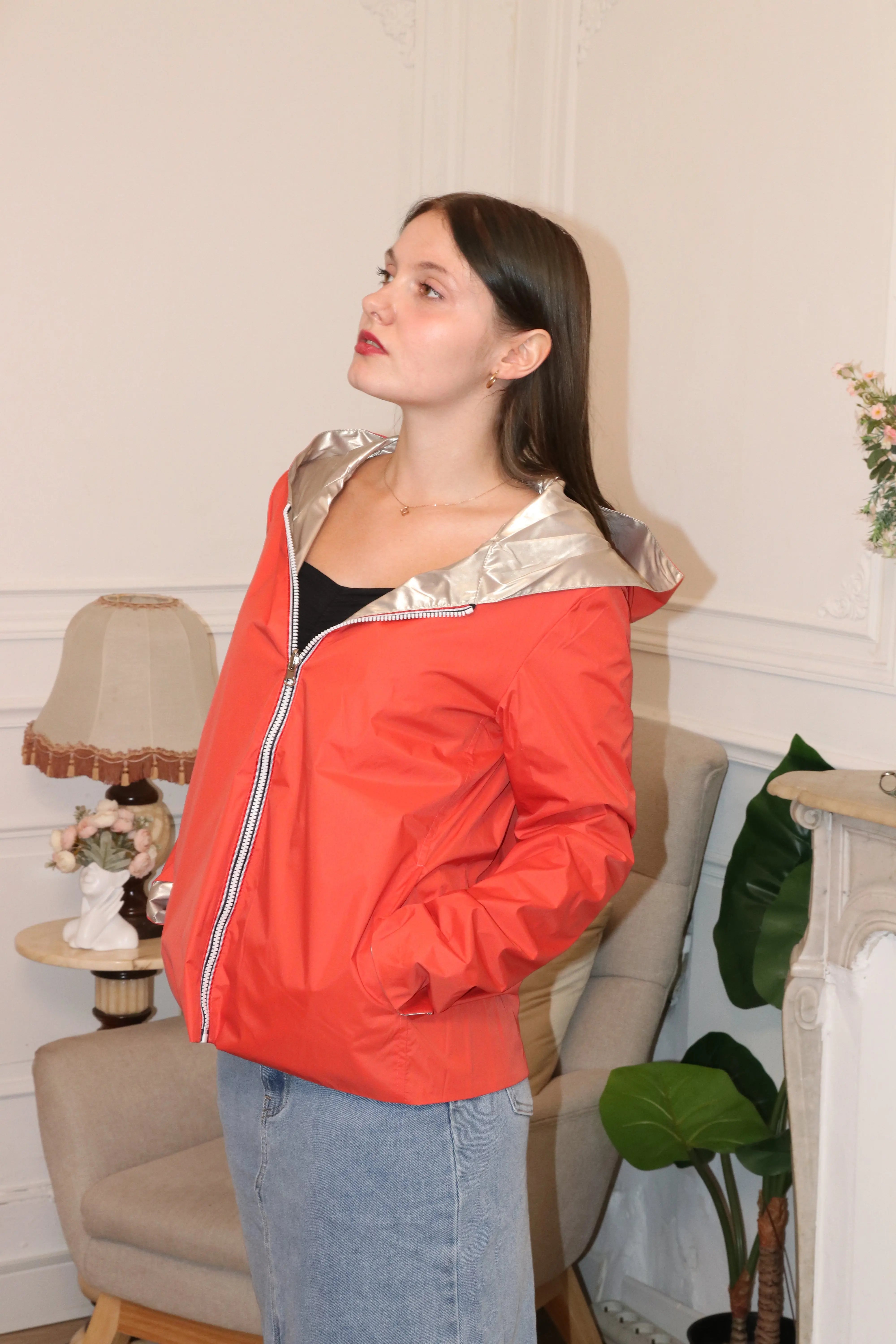 IMPERMEABLE COURT LEGER LAURA JO La Chica