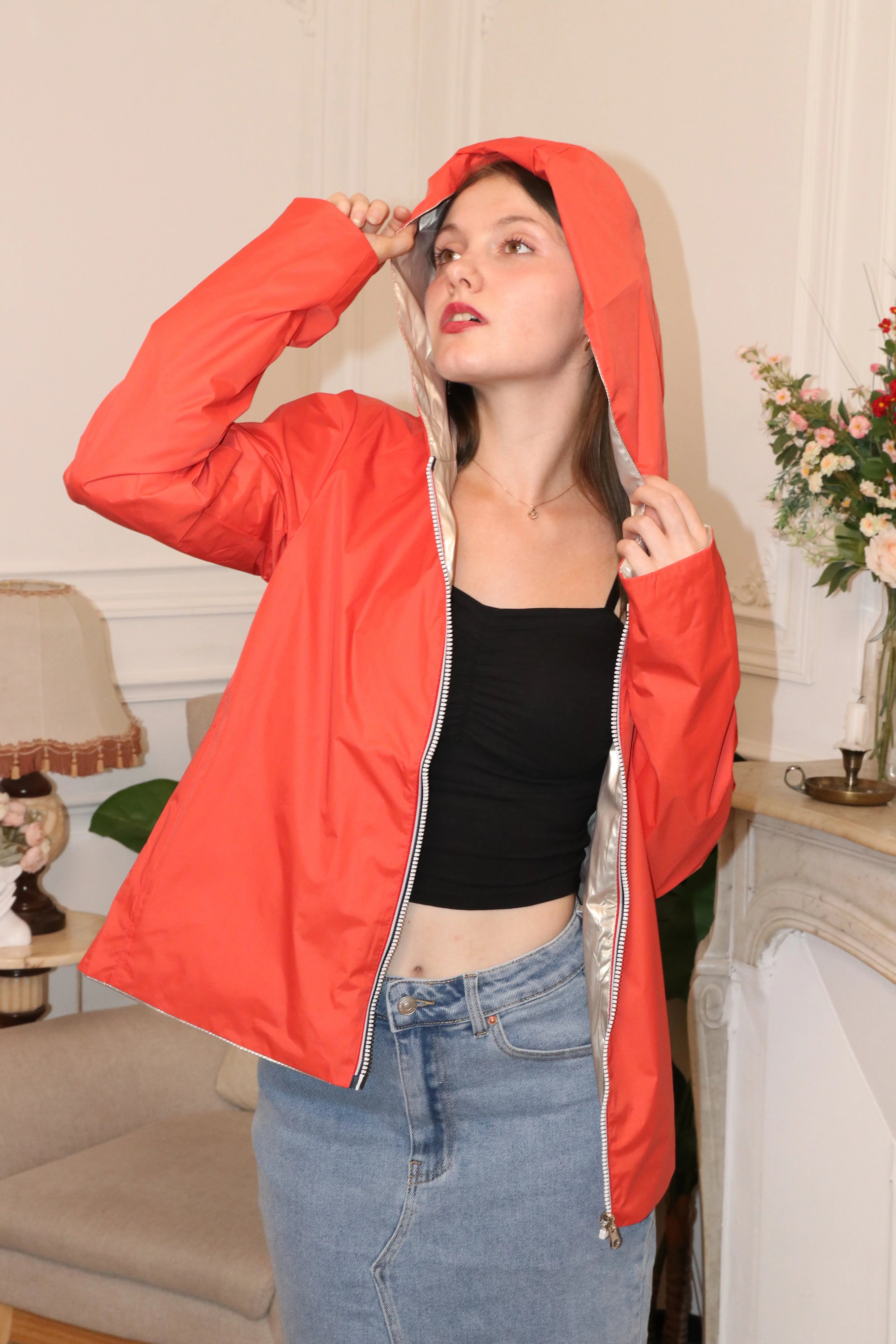 IMPERMEABLE COURT LEGER LAURA JO La Chica