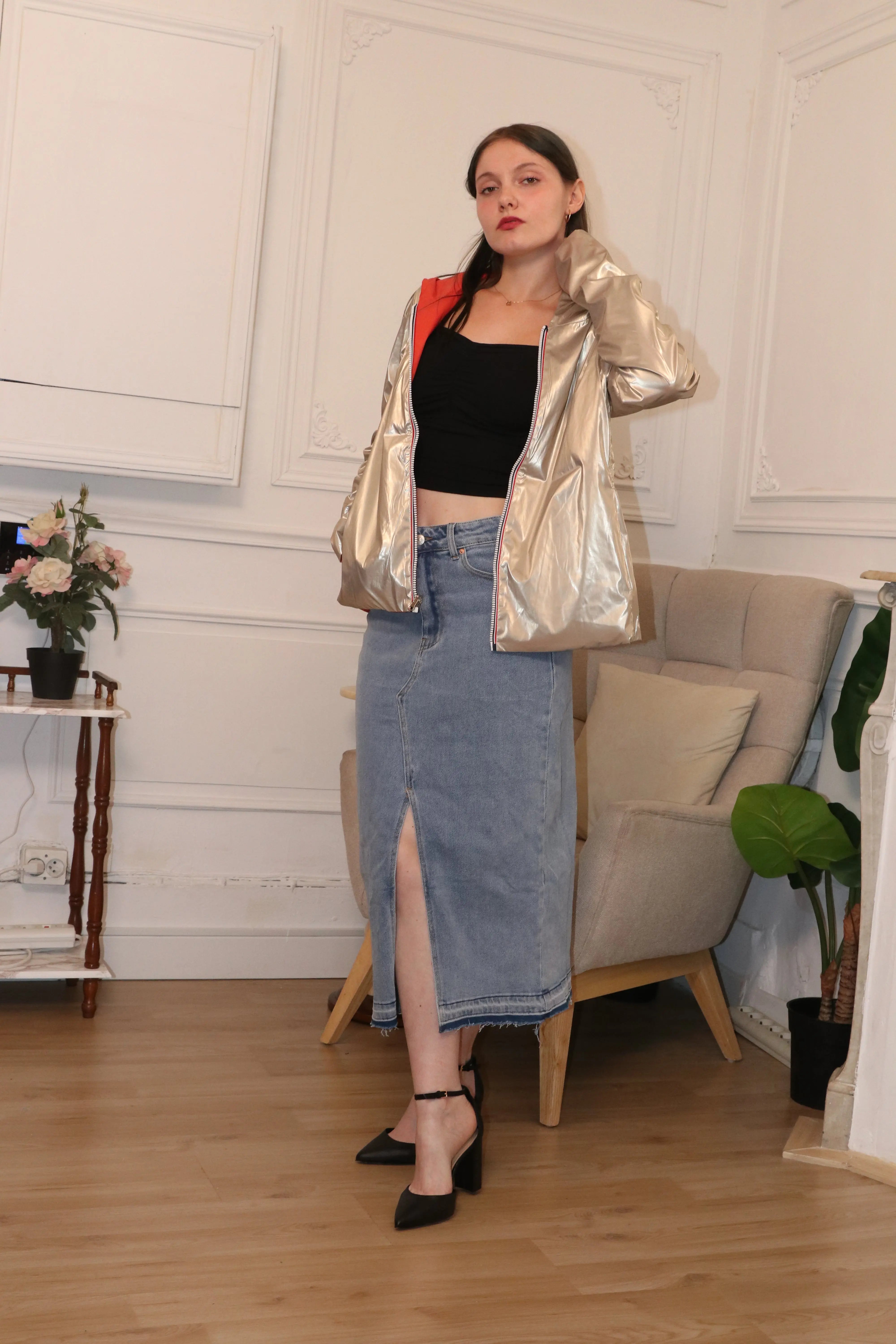 IMPERMEABLE COURT LEGER LAURA JO La Chica