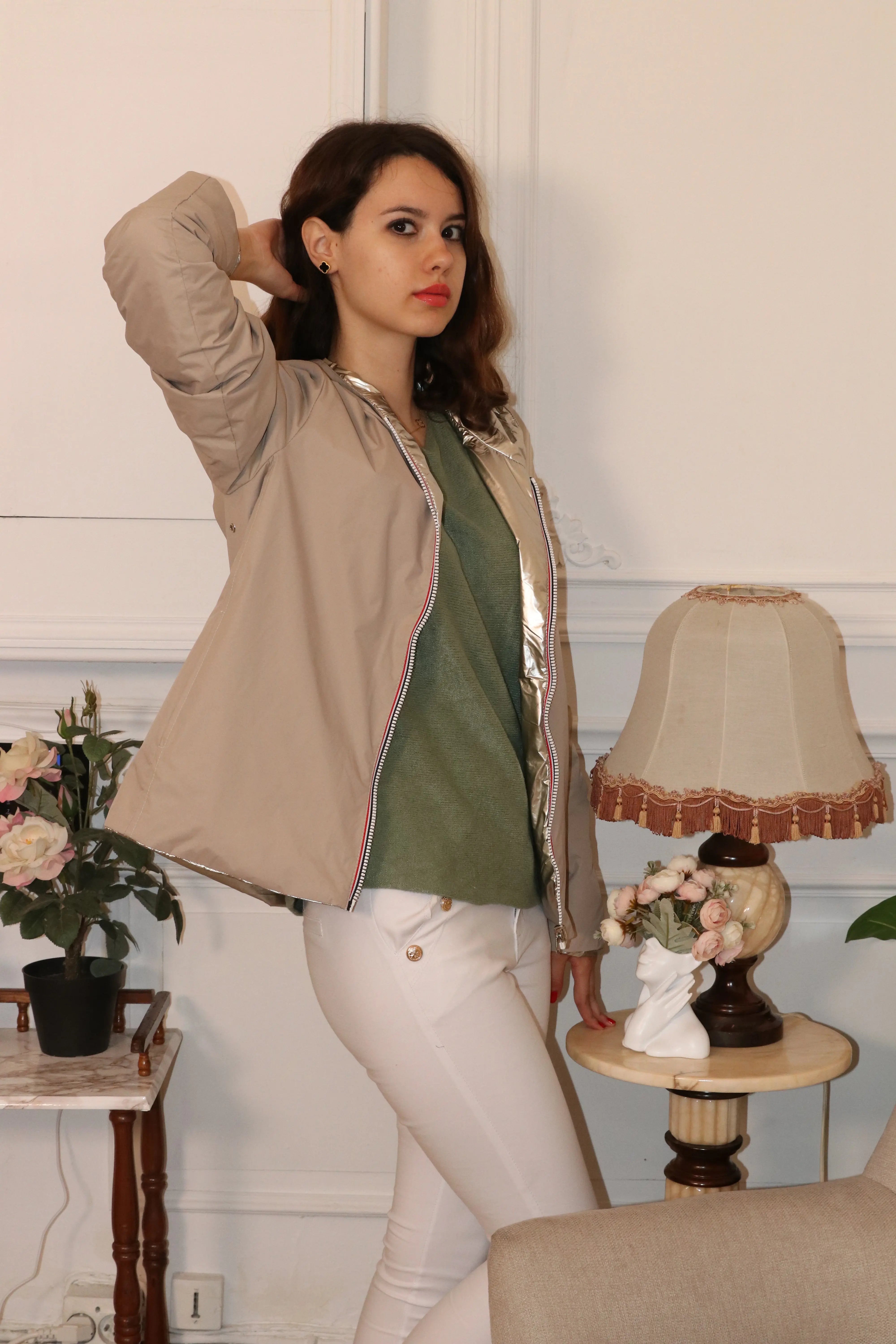 IMPERMEABLE COURT MI SAISON LAURA JO La Chica