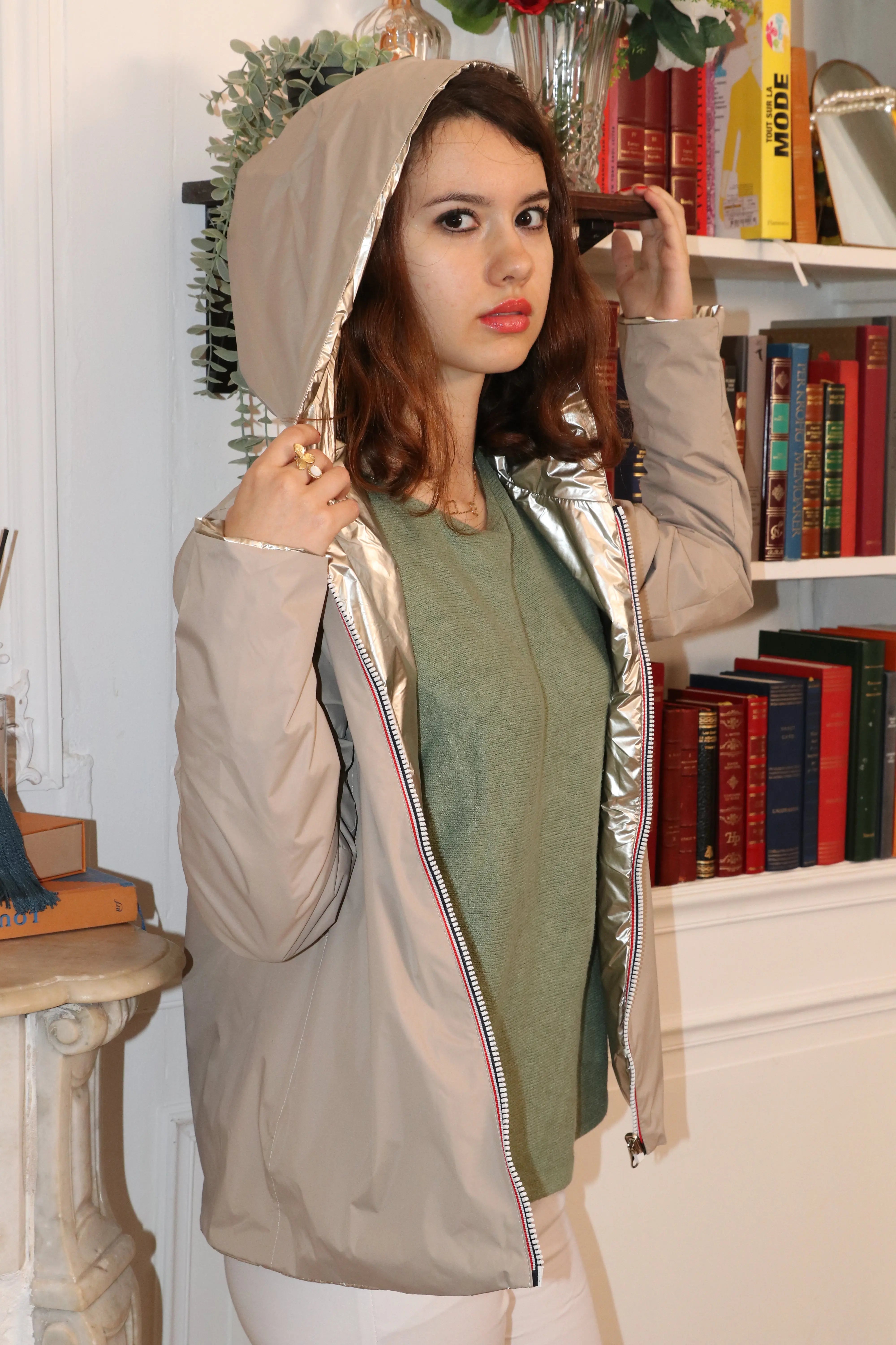 IMPERMEABLE COURT MI SAISON LAURA JO La Chica