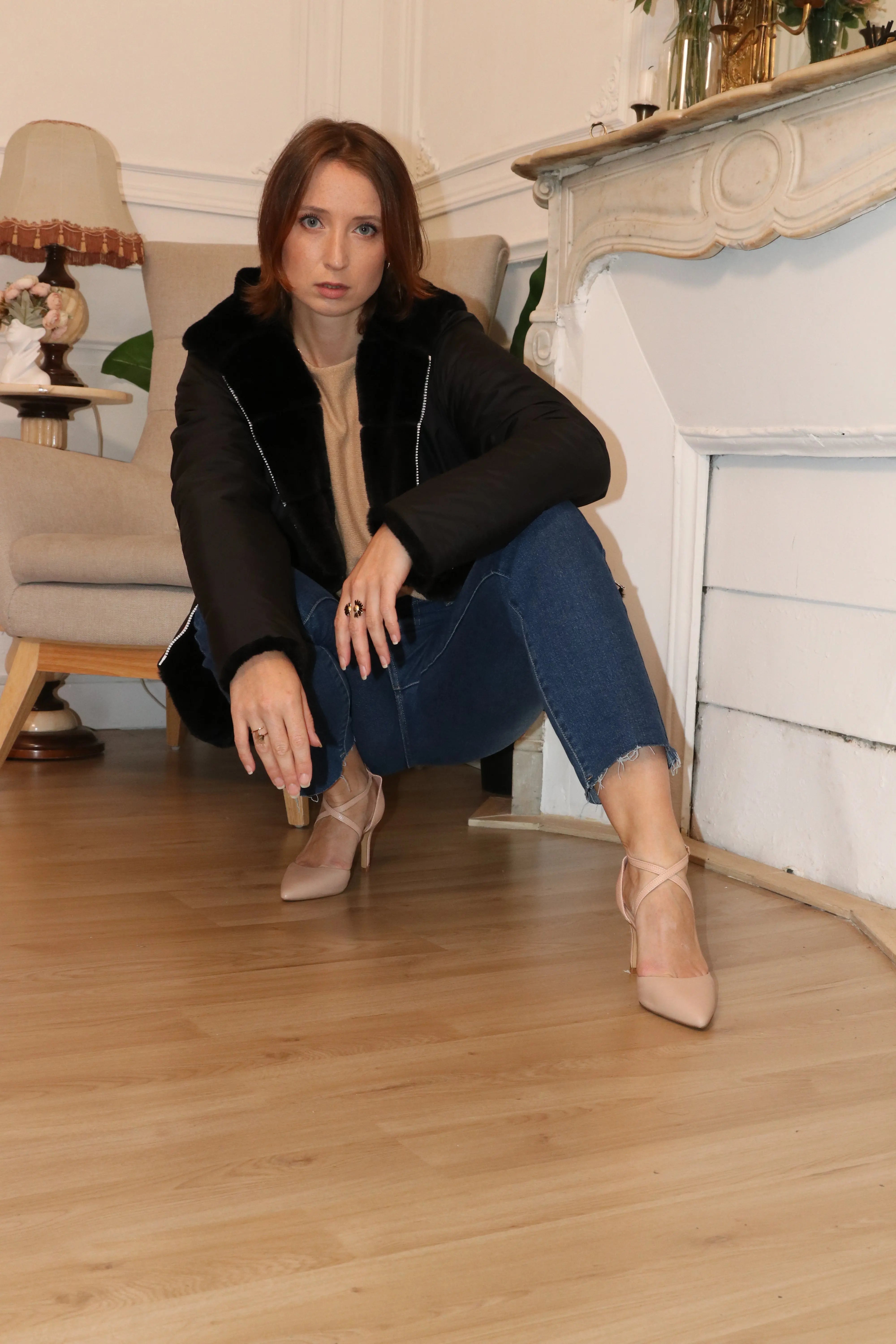 IMPERMEABLE COURT REVERSIBLE FOURRE LAURA JO (MATELASSEE) La Chica