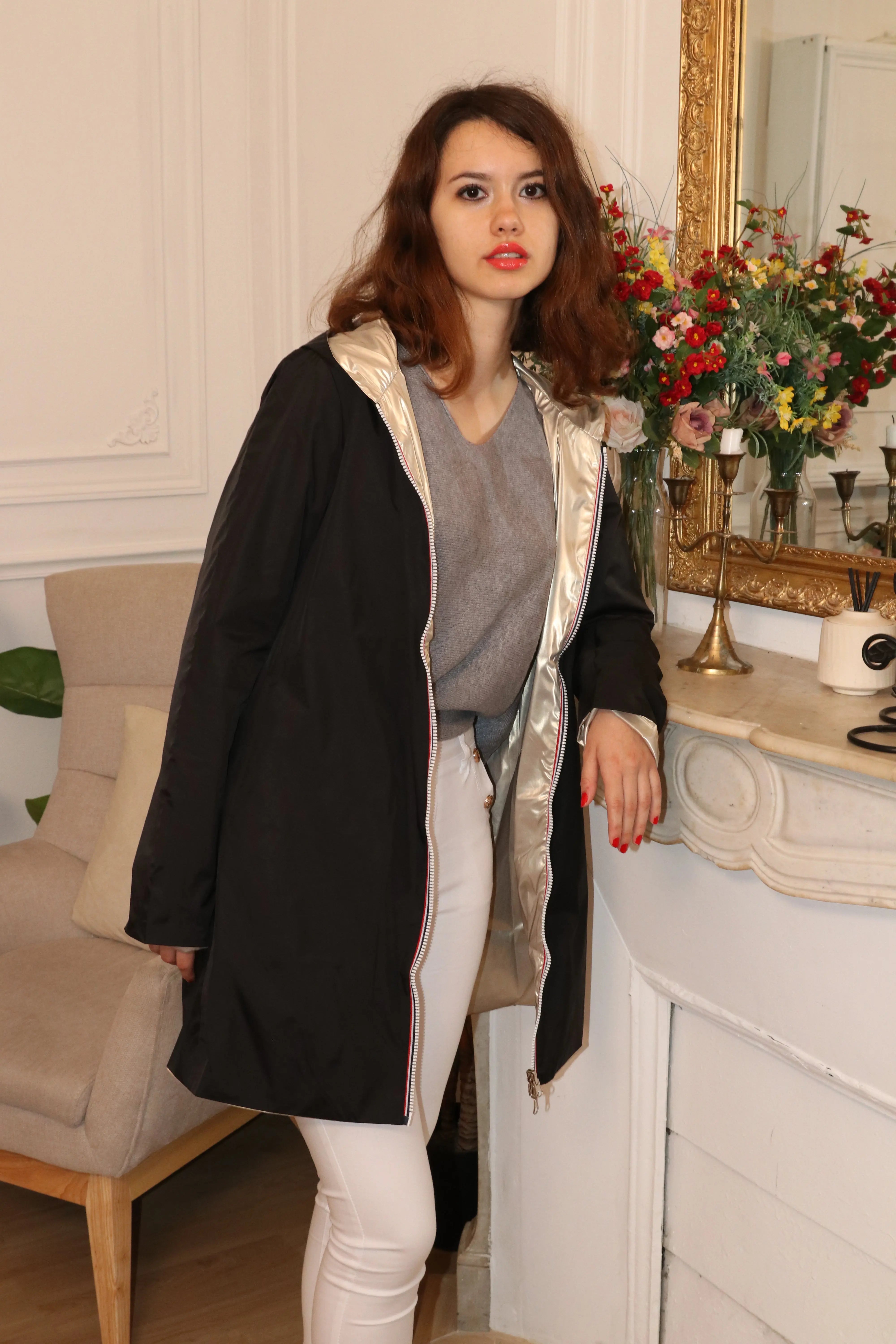 IMPERMEABLE LONG LEGER LAURA JO La Chica