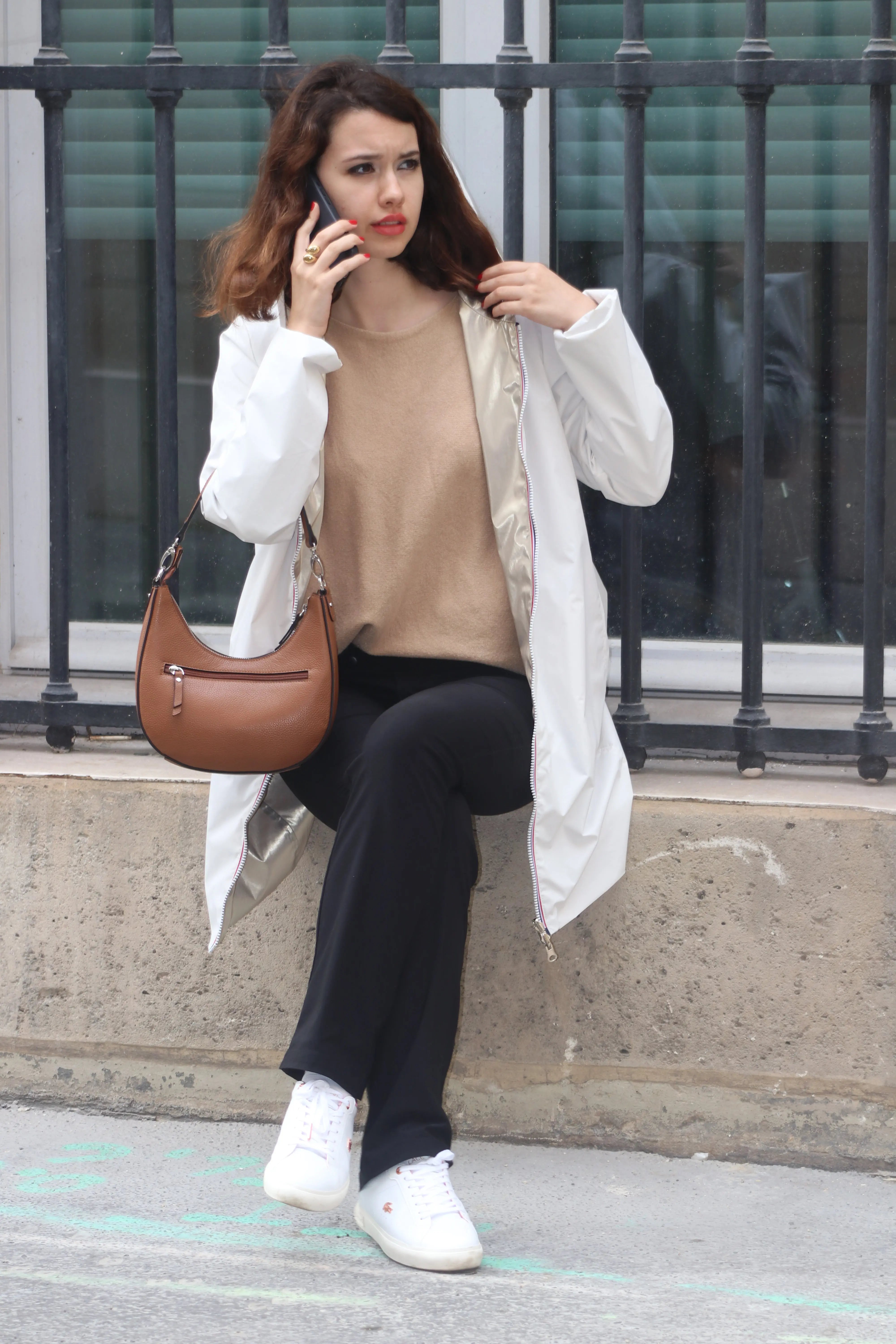 IMPERMEABLE LONG LEGER REVERSIBLE LAURA JO La Chica