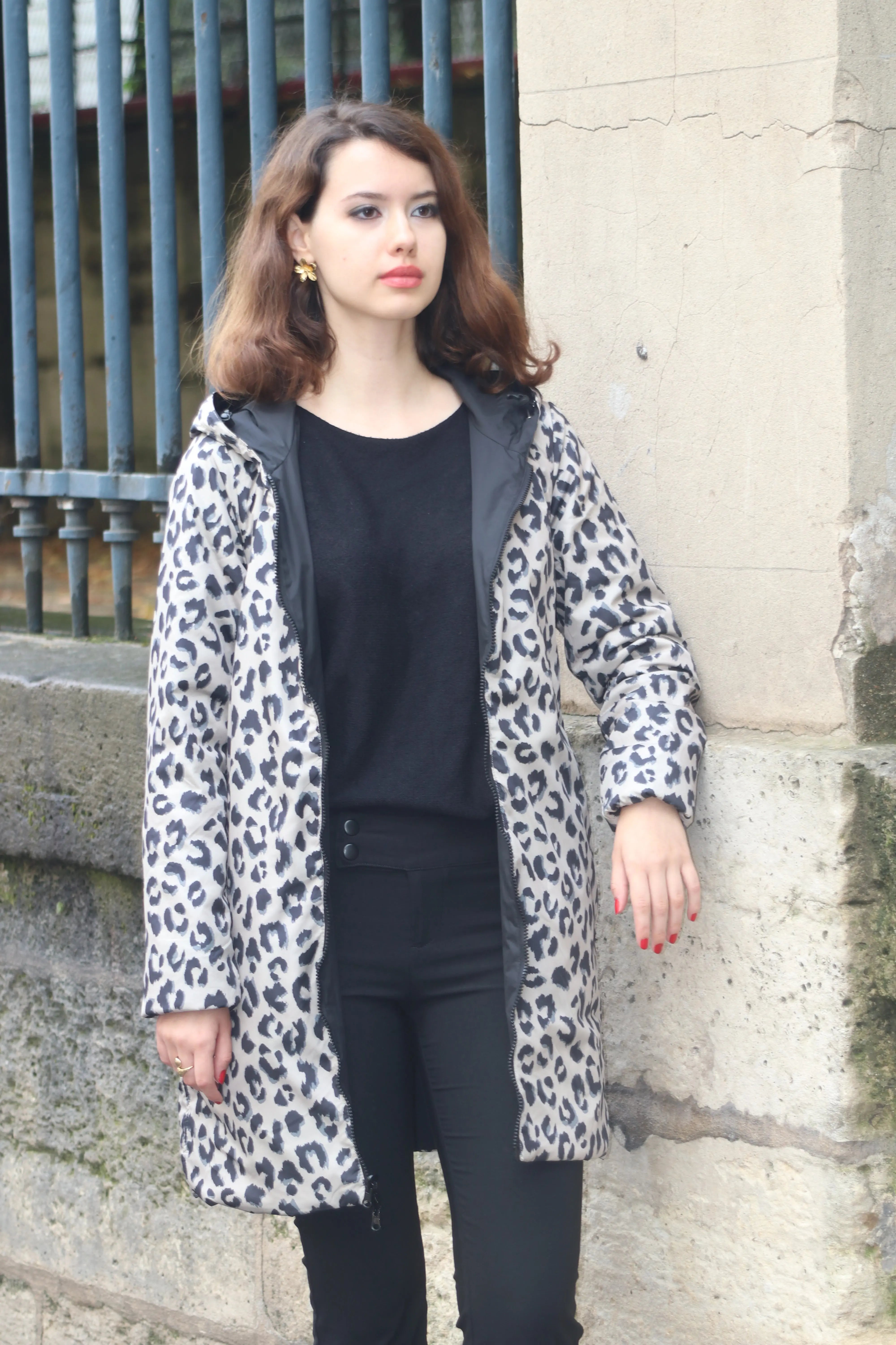 IMPERMEABLE LONG MI SAISON REVERSIBLE LAURA JO La Chica