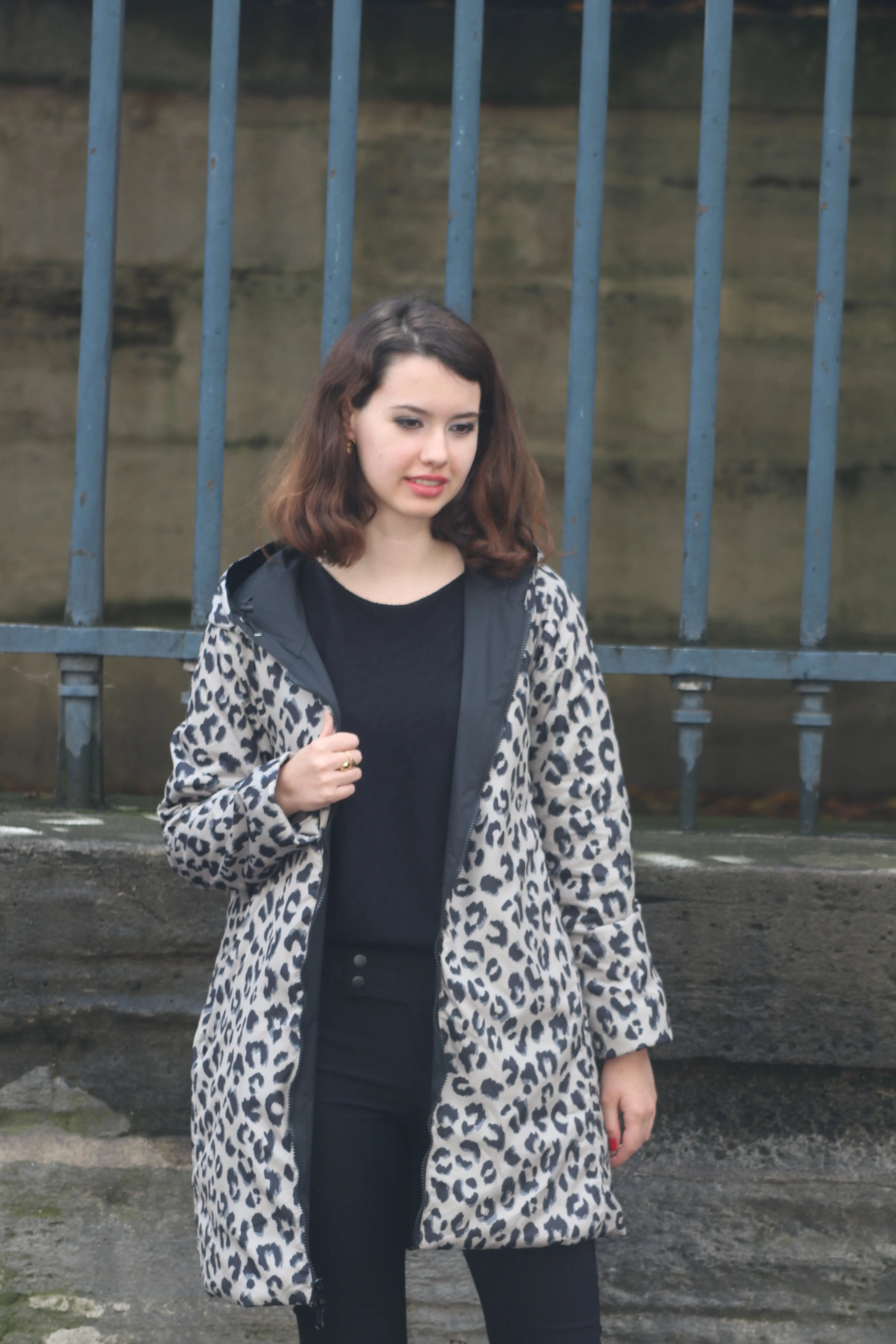 IMPERMEABLE LONG MI SAISON REVERSIBLE LAURA JO La Chica