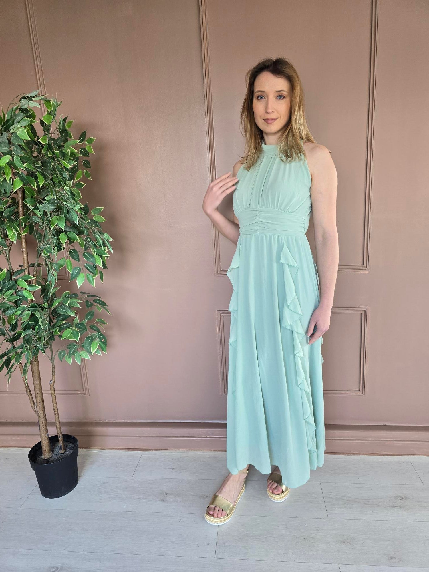 Robe longue multicolore femme – La Chica