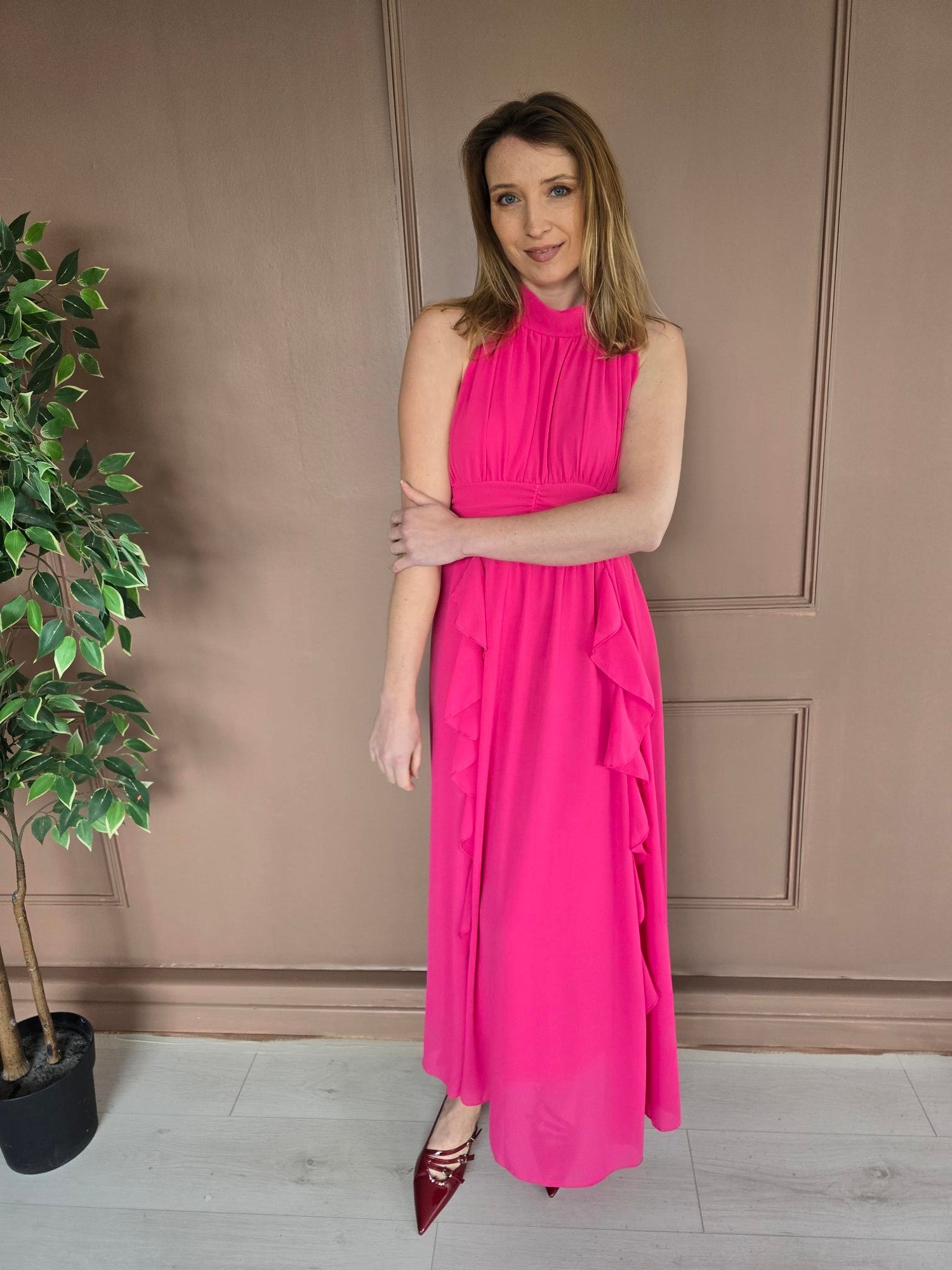 Robe Longue à Volants — 8 Couleurs — Tailles S/M/L — Élégante & Fluide La Chica