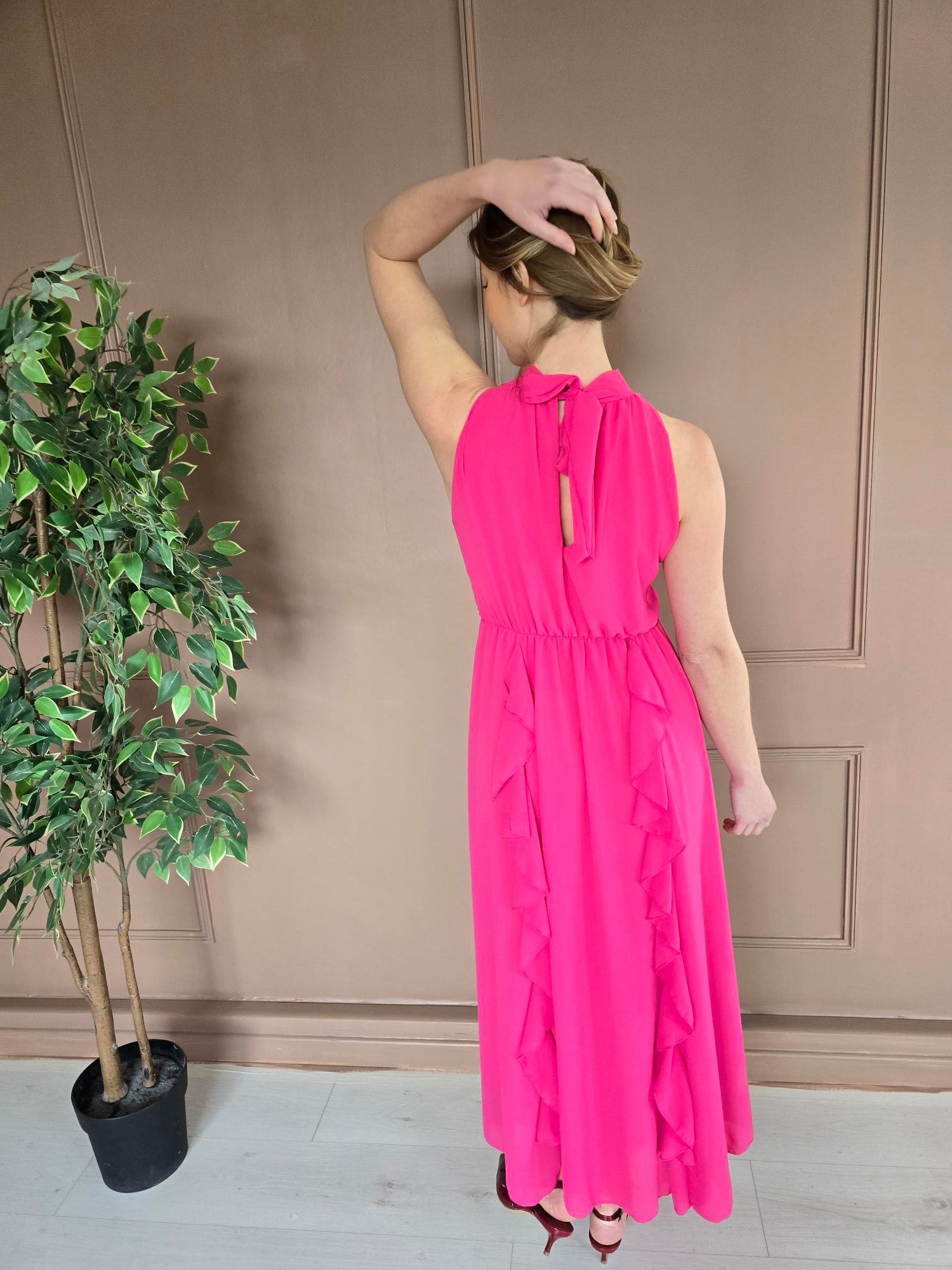 Robe Longue à Volants — 8 Couleurs — Tailles S/M/L — Élégante & Fluide La Chica