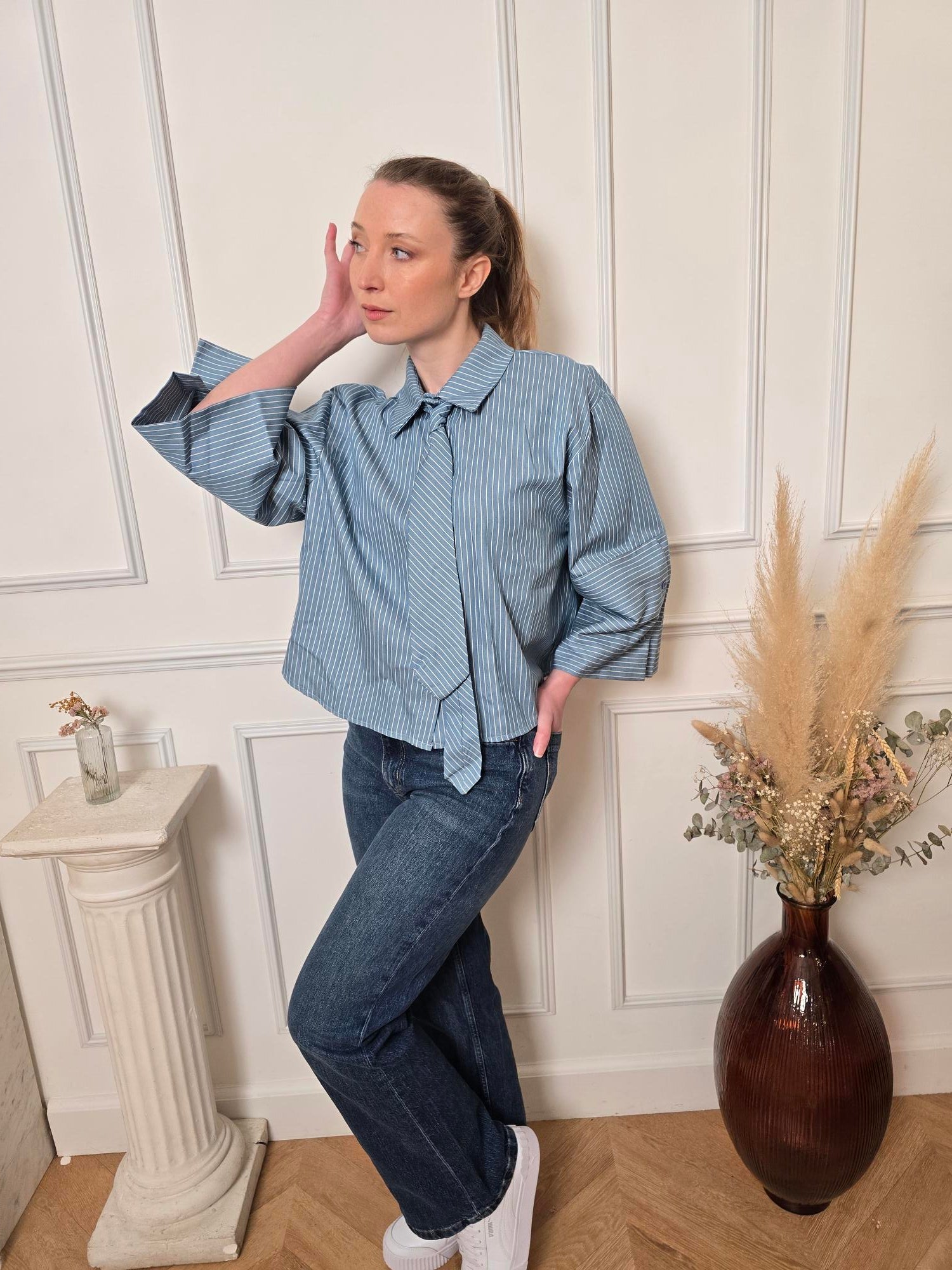 Chemise bleu femme – La Chica