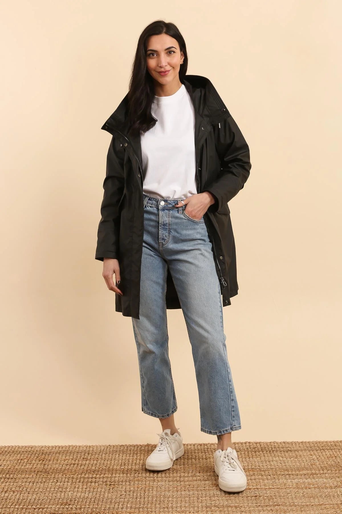 CIRE IMPERMEABLE LONG NOIR La Chica