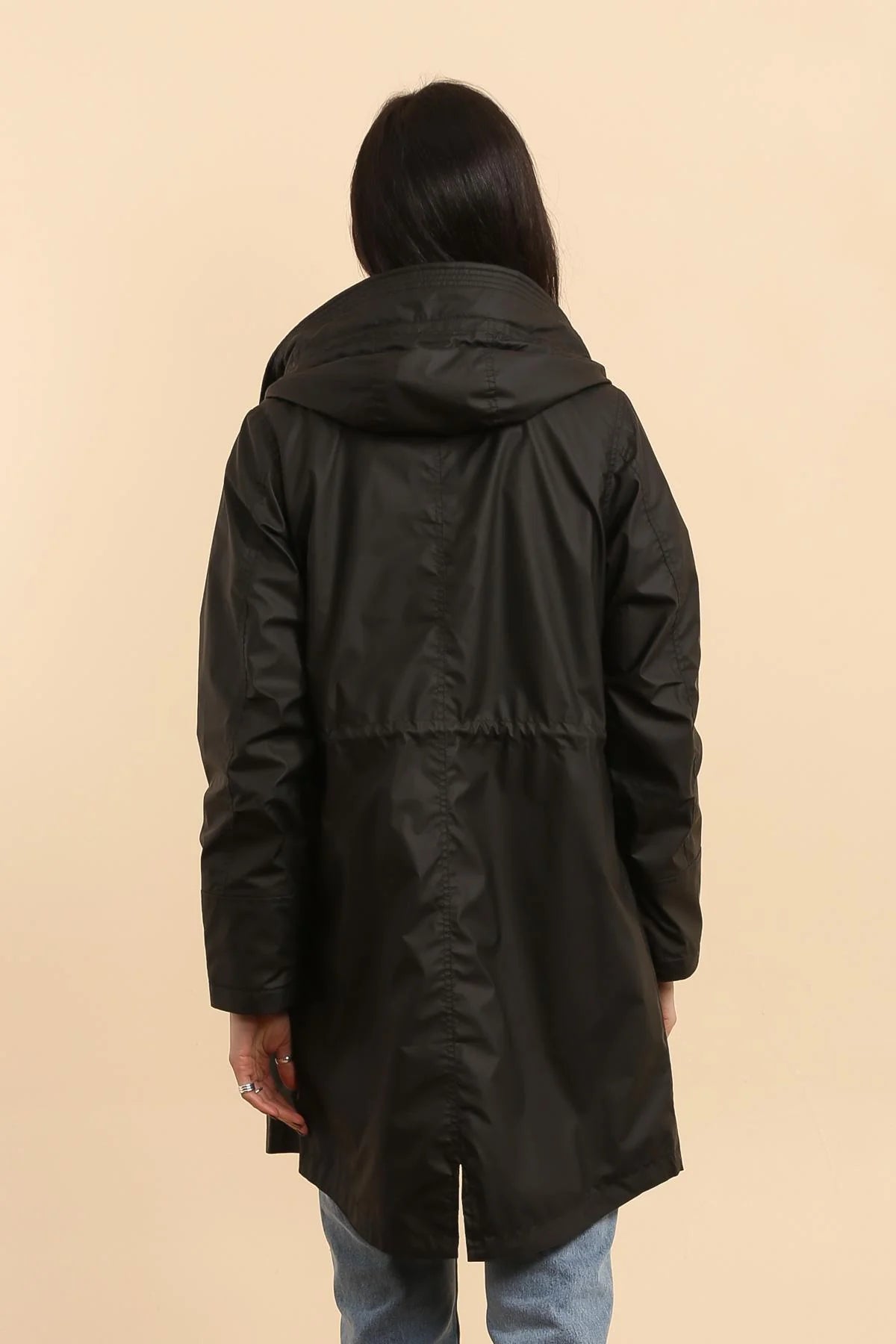 CIRE IMPERMEABLE LONG NOIR La Chica