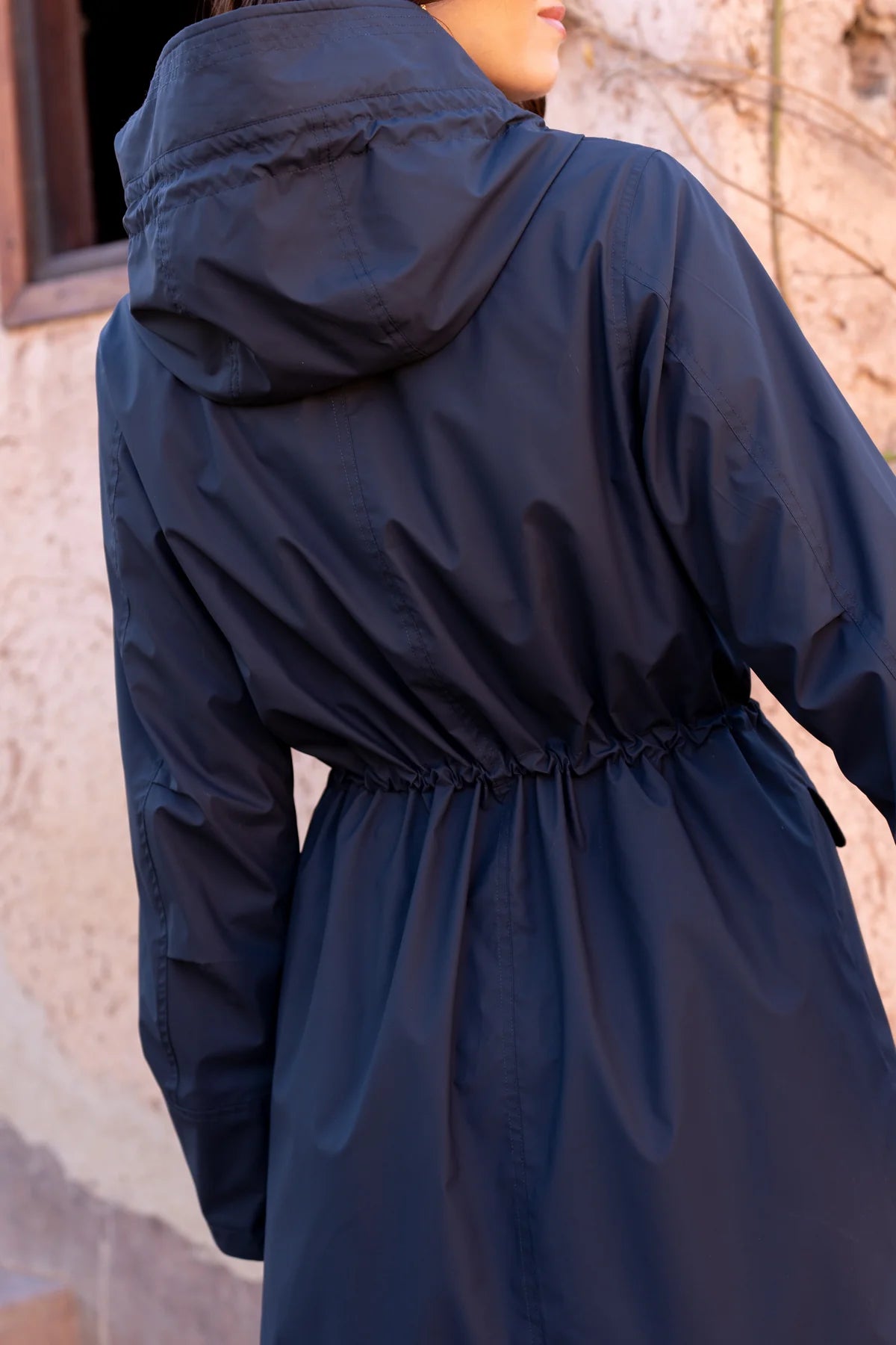 CIRE IMPERMEABLE LONG MARINE La Chica