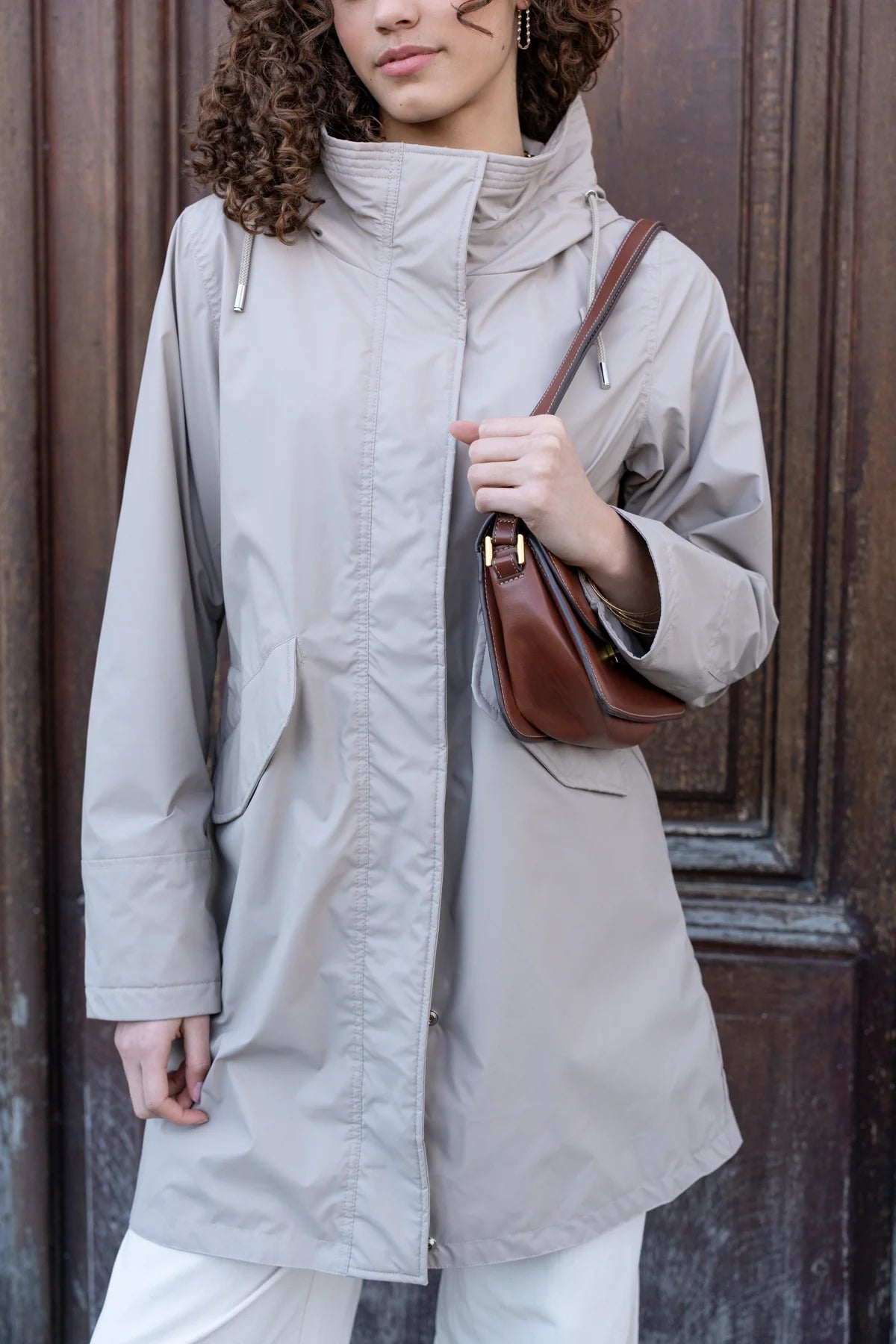 CIRE IMPERMEABLE LONG BEIGE La Chica