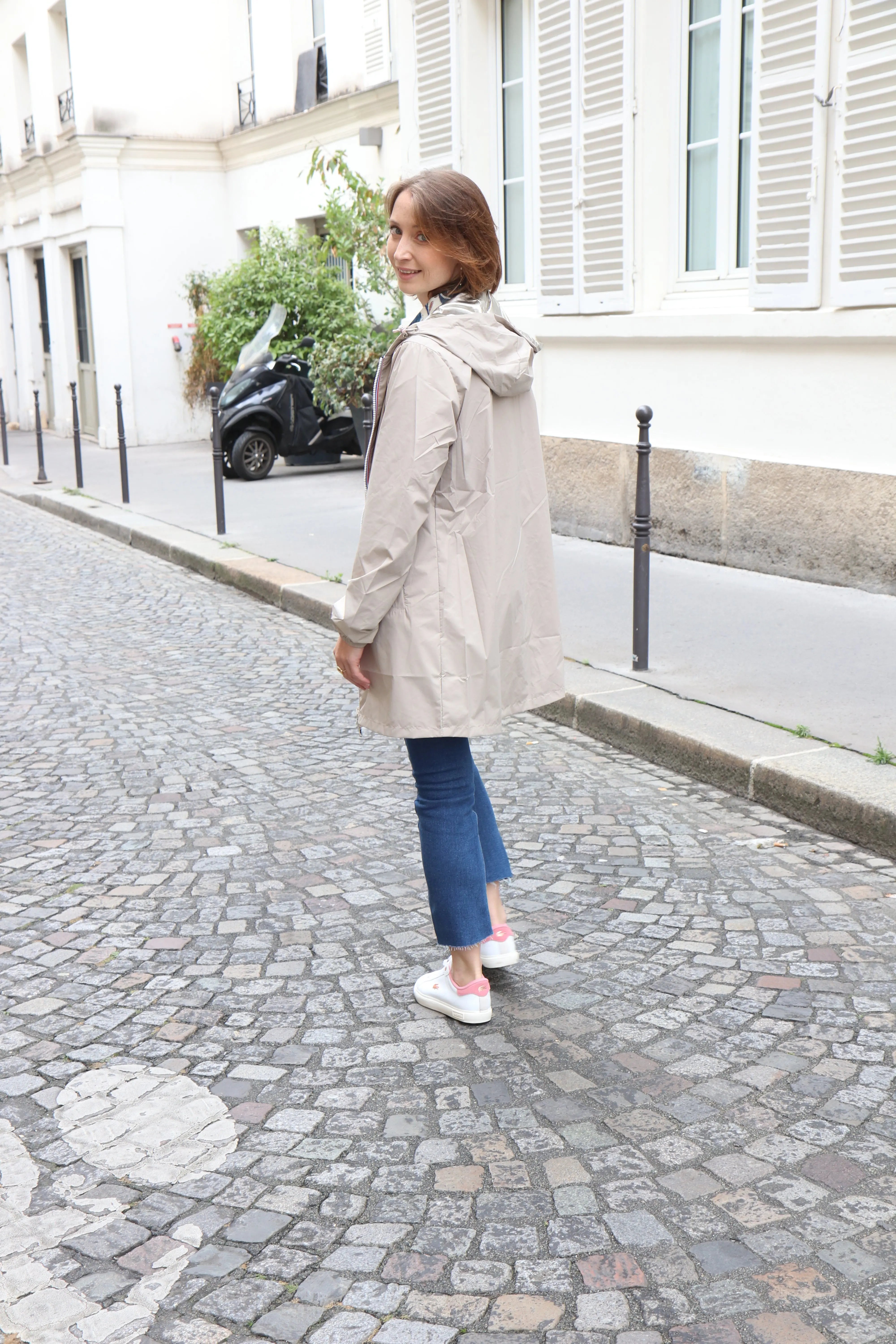IMPERMEABLE COUPE VENT LONG CINTRE La Chica