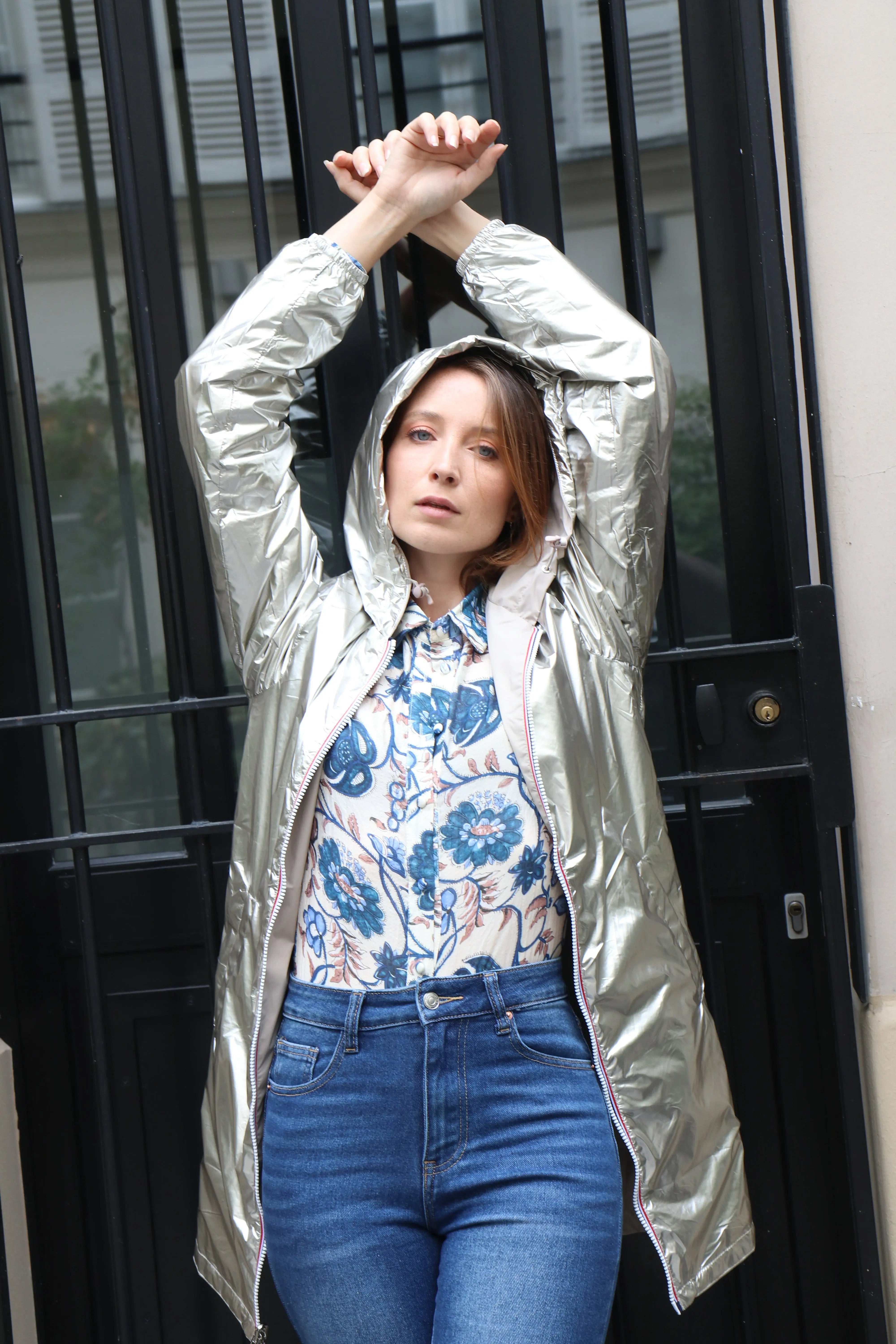 IMPERMEABLE COUPE VENT LONG CINTRE La Chica