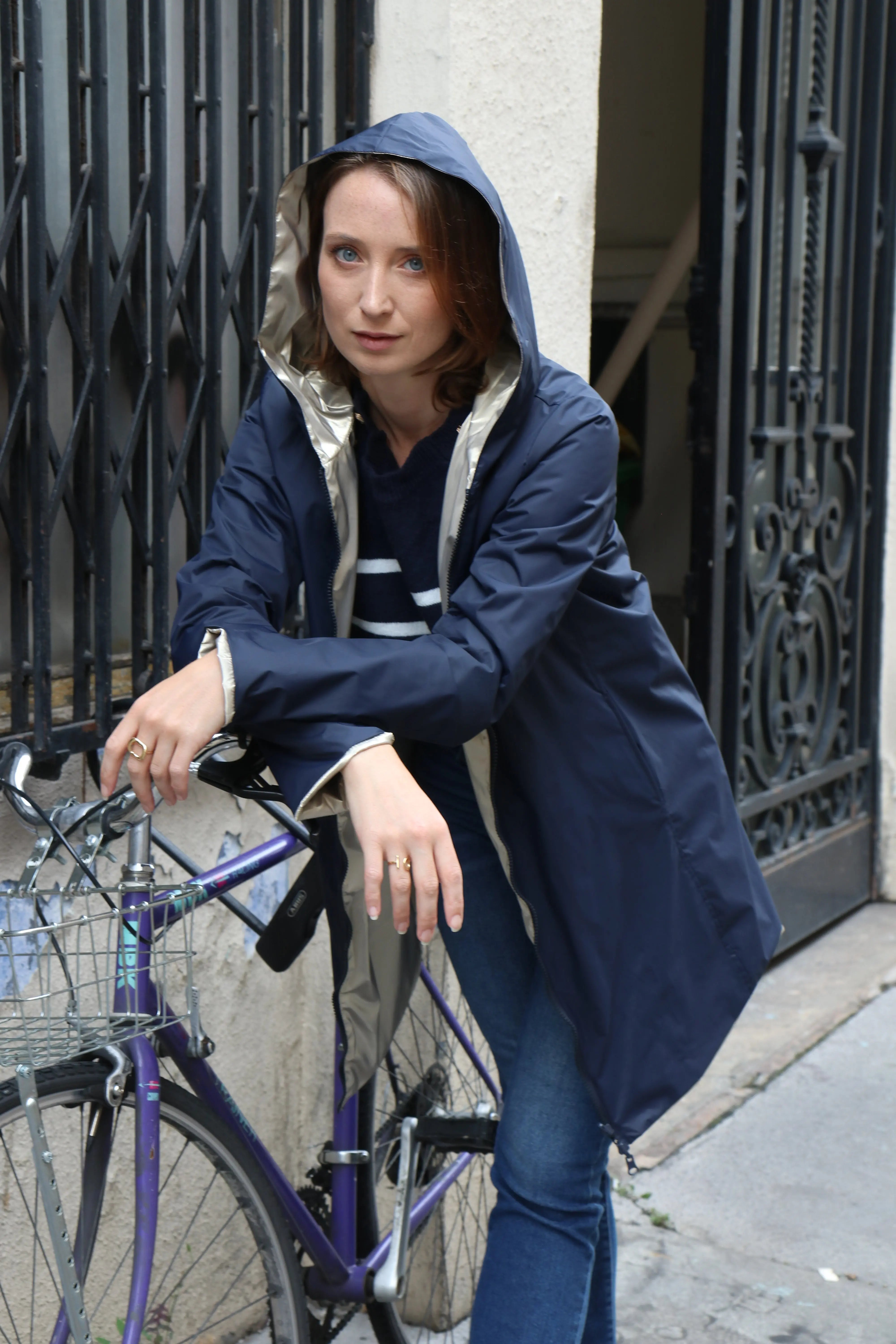 IMPERMEABLE LEGER LONG (ZIP UNI) La Chica