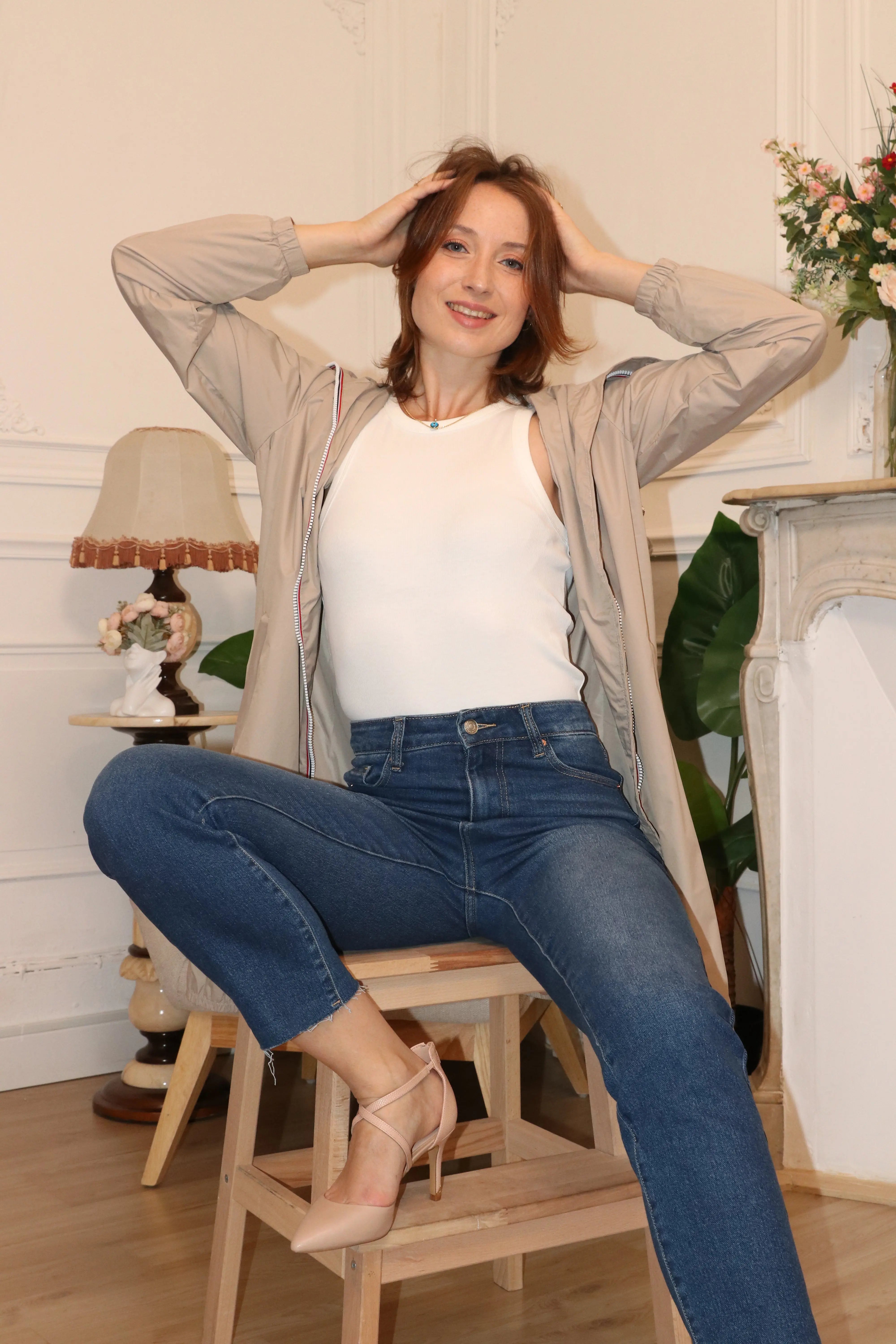 IMPERMEABLE LONG LEGER LAURA JO La Chica