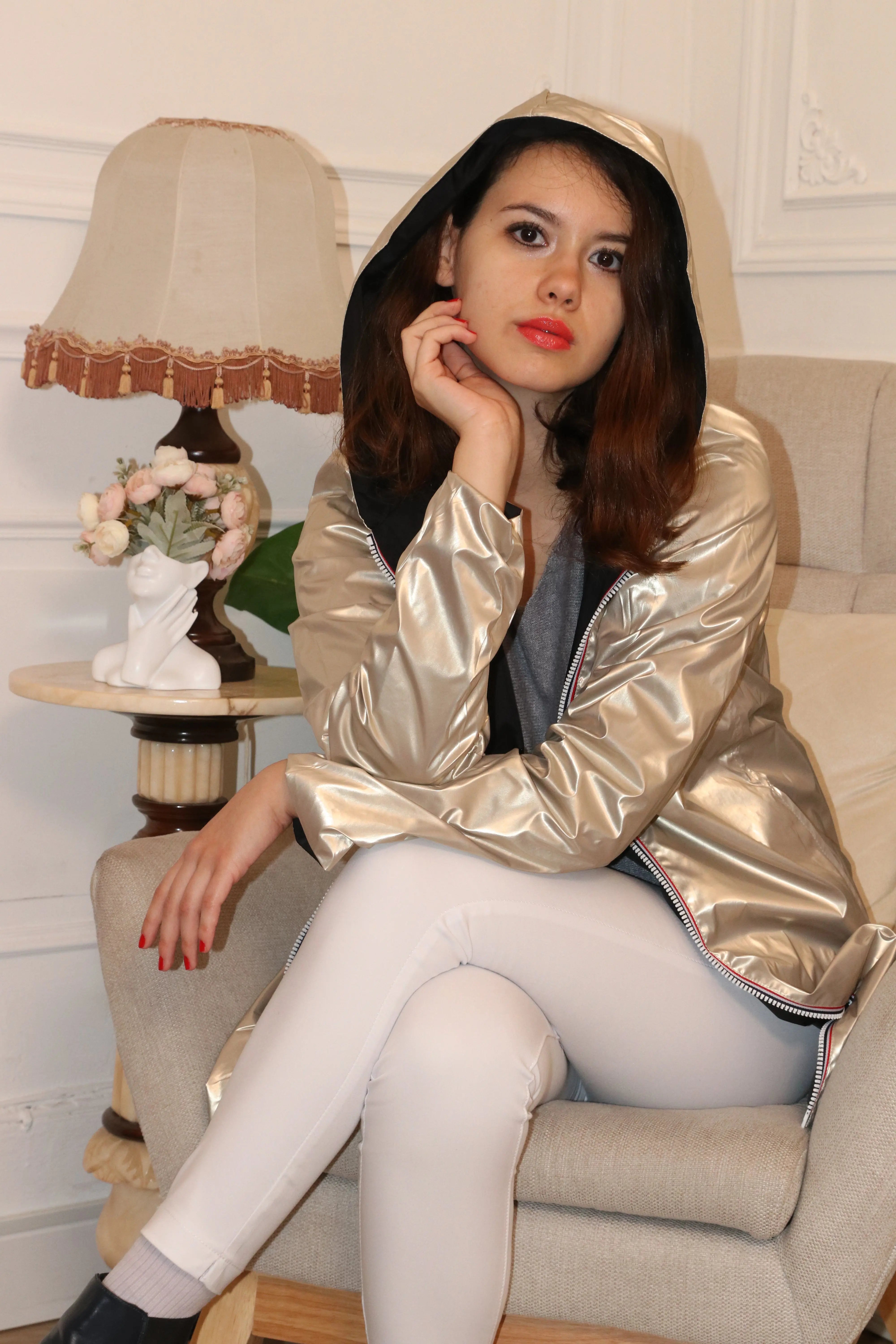 IMPERMEABLE LONG LEGER LAURA JO La Chica