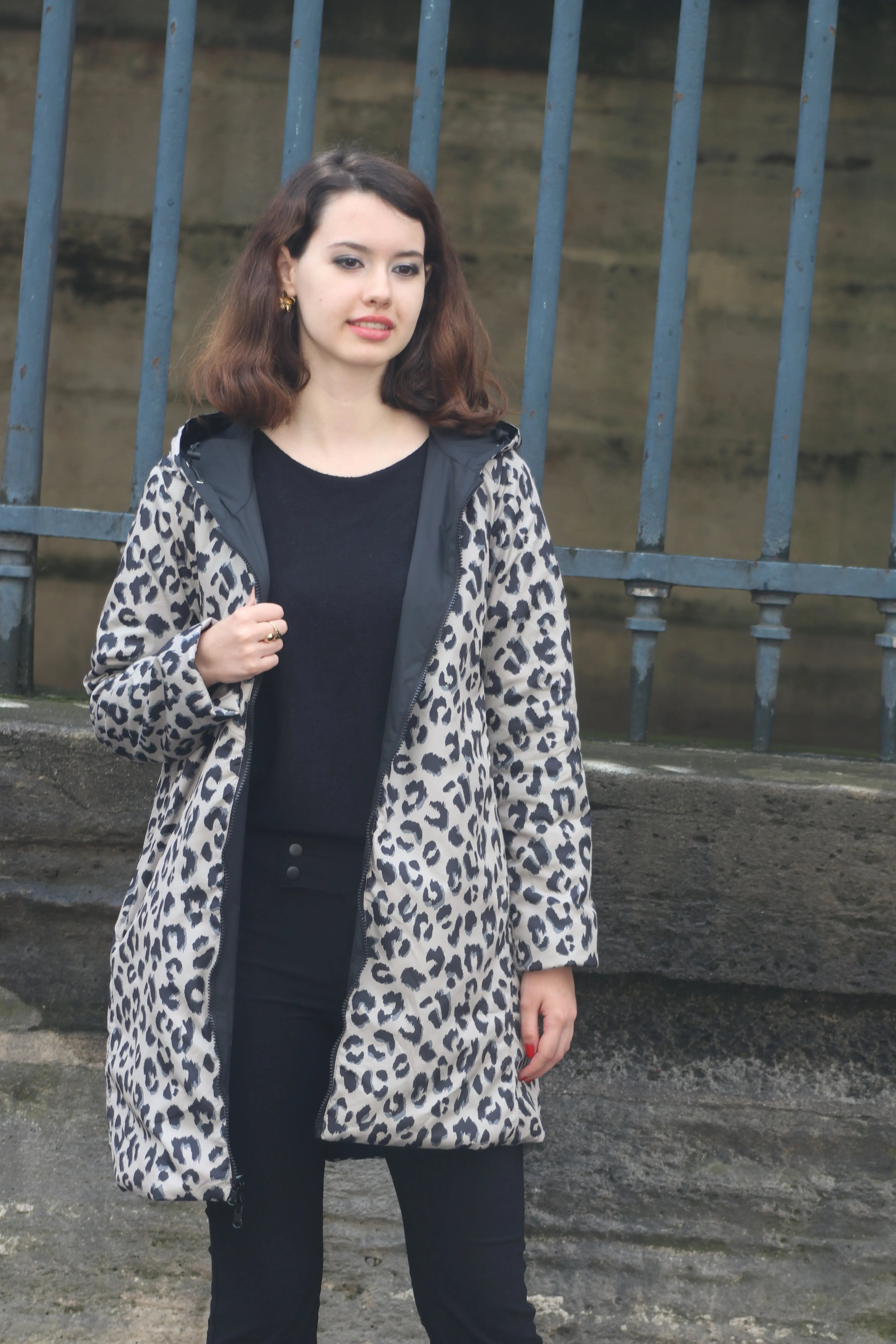 IMPERMEABLE LONG MI SAISON REVERSIBLE LAURA JO La Chica