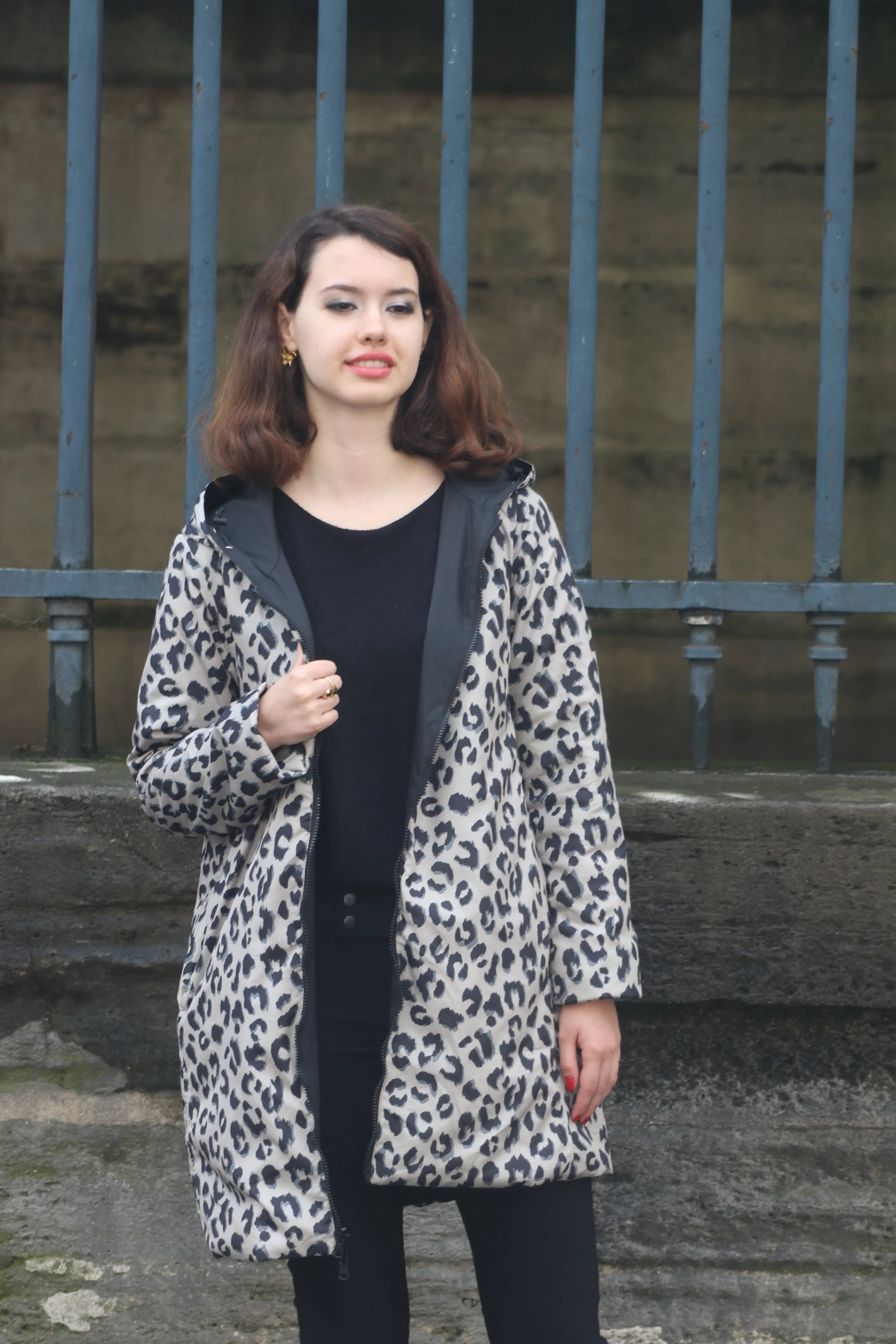 IMPERMEABLE LONG MI SAISON REVERSIBLE LAURA JO La Chica
